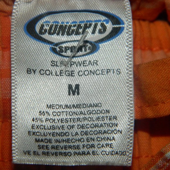 Unisex Concepts UT Vols Tennessee Plaid Lounge Pants Sleepwear Size M (V-31) - Picture 4 of 5